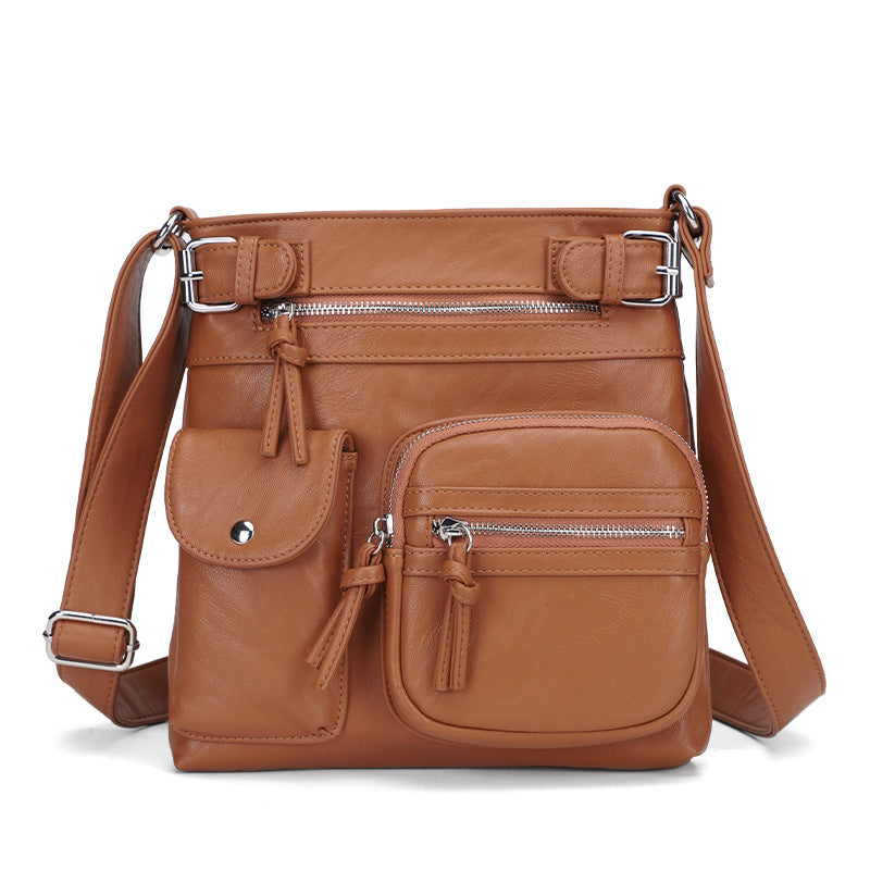 Multifunctional PU Shoulder Bag for Women