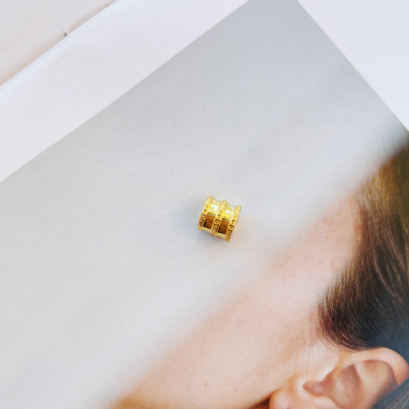 18K Gold Pendant for Women Without Chain