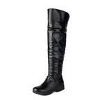Over-the-Knee Knight Boots