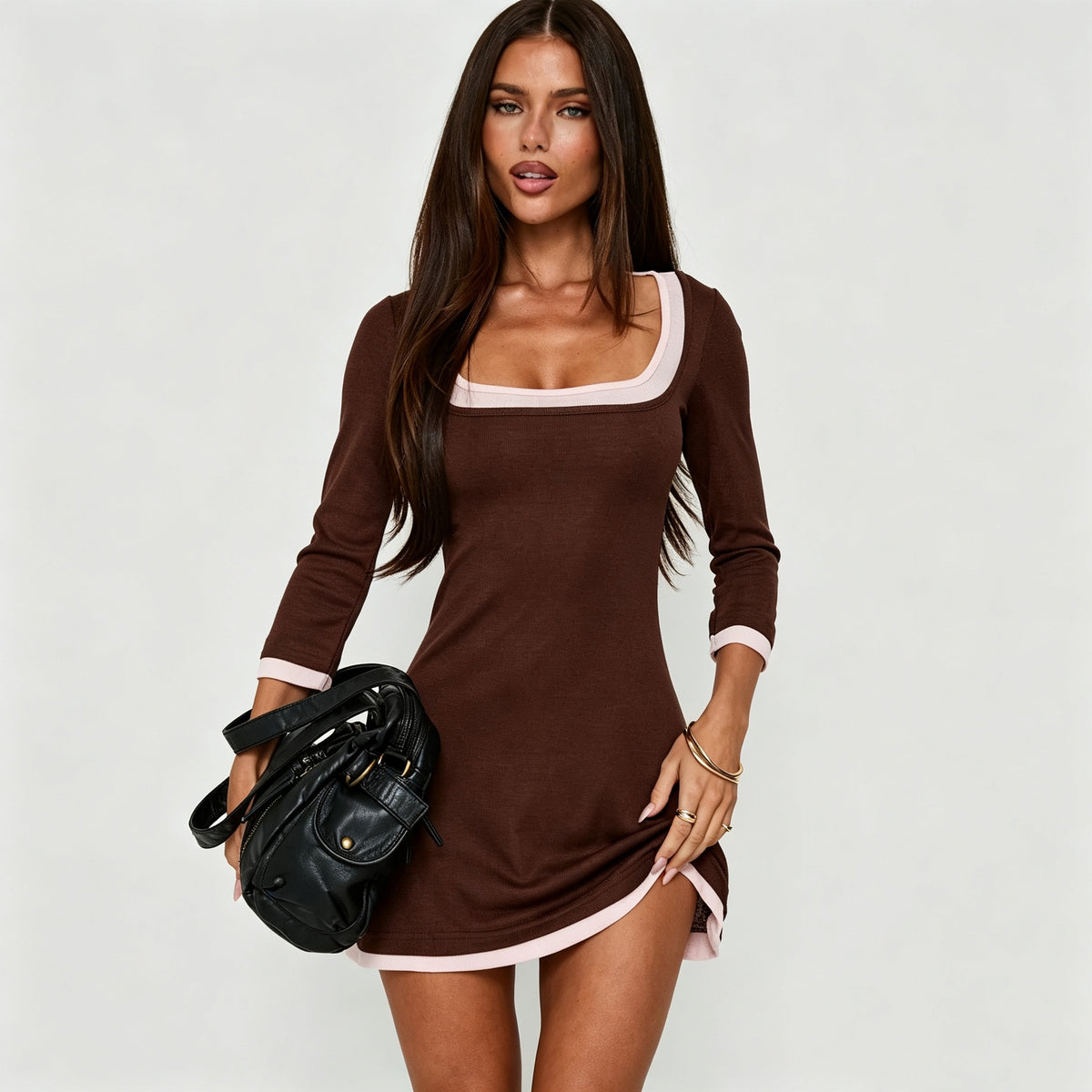 long-sleeve dress
