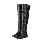 Over-the-Knee Knight Boots