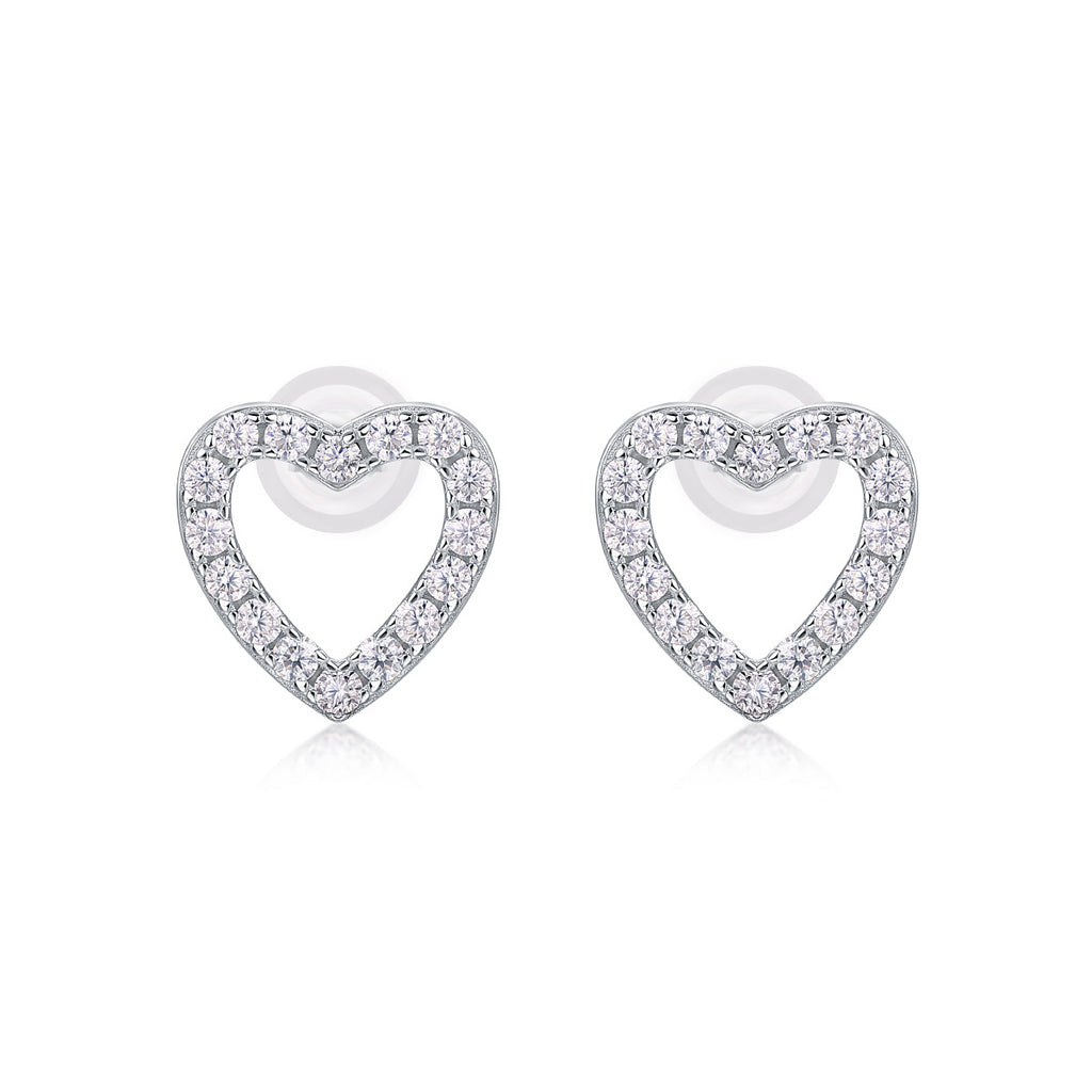 Moissanite Geometric Earrings