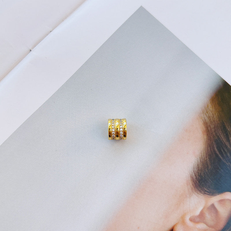 18K Gold Pendant for Women Without Chain