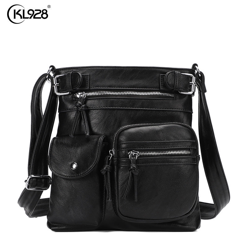 Multifunctional PU Shoulder Bag for Women