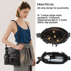 Multifunctional PU Shoulder Bag for Women