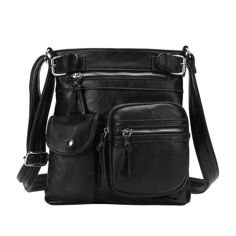 Multifunctional PU Shoulder Bag for Women