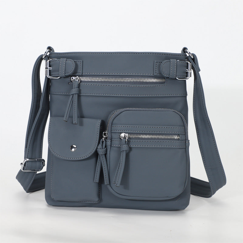 Multifunctional PU Shoulder Bag for Women