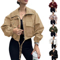 Zippered chain windbreaker jacket