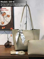 Women Large Capacity PU Tote Shoulder Bag