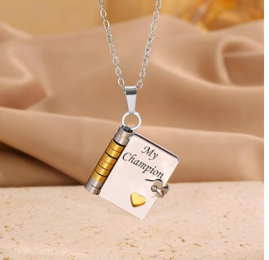 Love Letter Envelope Titanium Steel Necklace