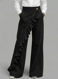 Retro High Waist A-Line Denim Dress