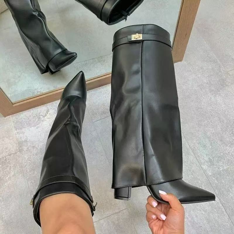 Lace-Up Ankle Boots