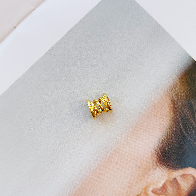 18K Gold Pendant for Women Without Chain