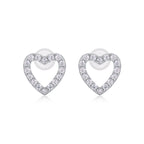 Moissanite Geometric Earrings