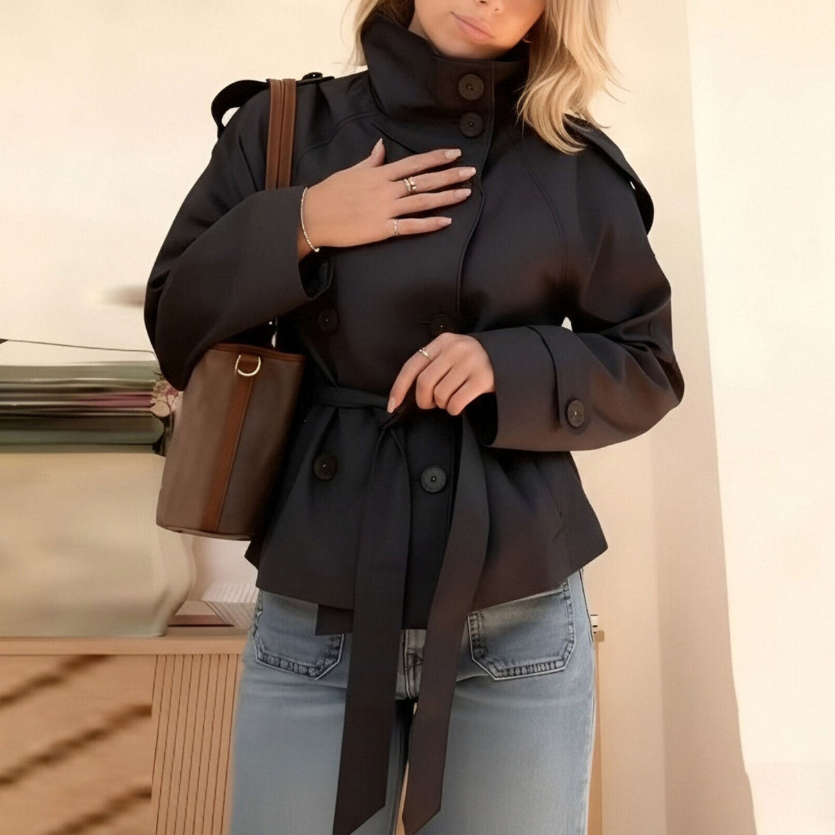 Short Trench Coat